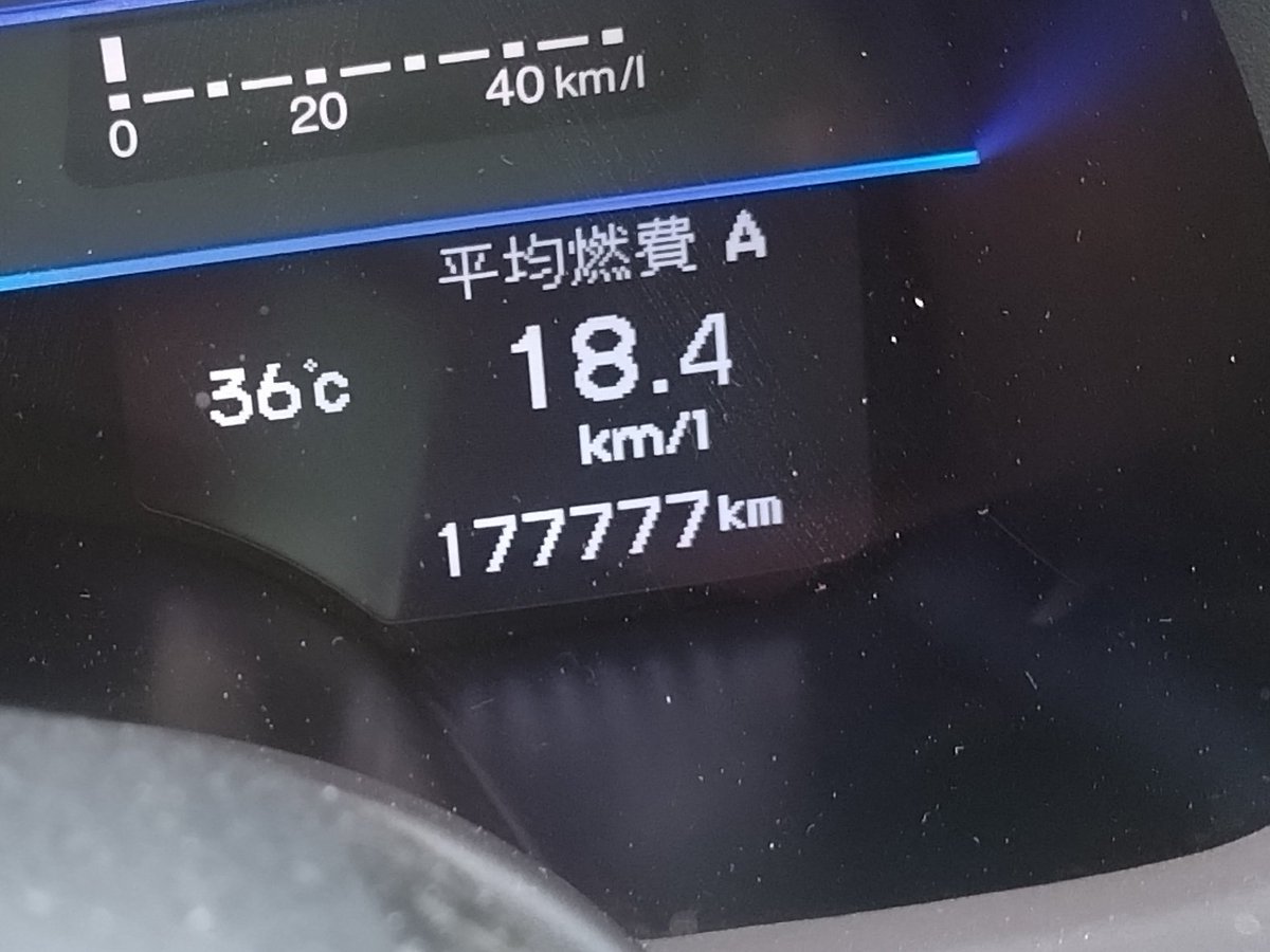 rey10r's tweet photo. ポンコツCR-Z、177,777km💪 https://t.co/YZU7B0EsbN