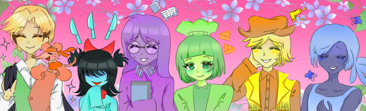 Alice2134462211's tweet photo. 我用自己的画风画了他们七个可爱的小宝宝。。#deltarune https://t.co/K9kShoec6m