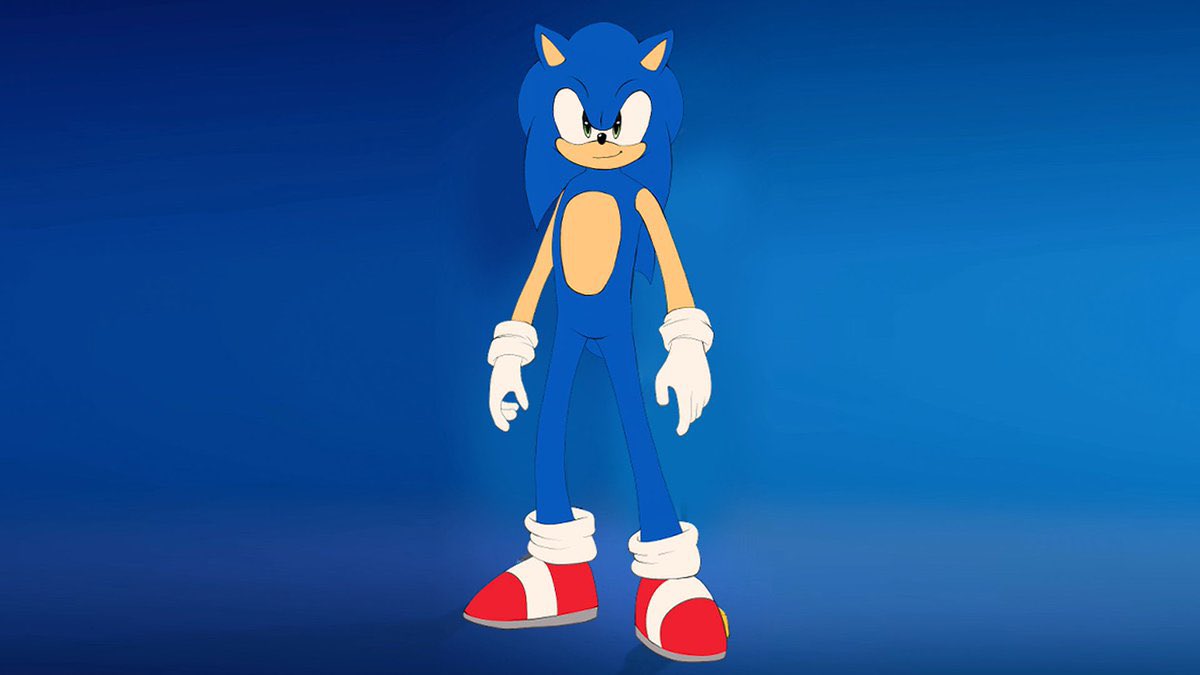 Sonic X Fortnite Hype Guy tweet media