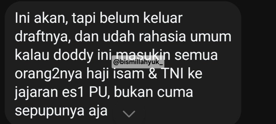 bismillahyuk_'s tweet photo. 🚨 Sekjen Kementerian PU dikabarkan akan dimutasi ke Papua dan TURUN JABATAN jadi STAFF 🤯🤡

Sekjen KemenPu sebenarnya "orang baik" tapii dapat tekanan dari Menteri PU (Papi Dody), &amp; terutama dijadikan tameng dalam kasus tersebarnya surat dinas Papi Dody ke NY bersama keluarga. https://t.co/PZiqtEGLlB