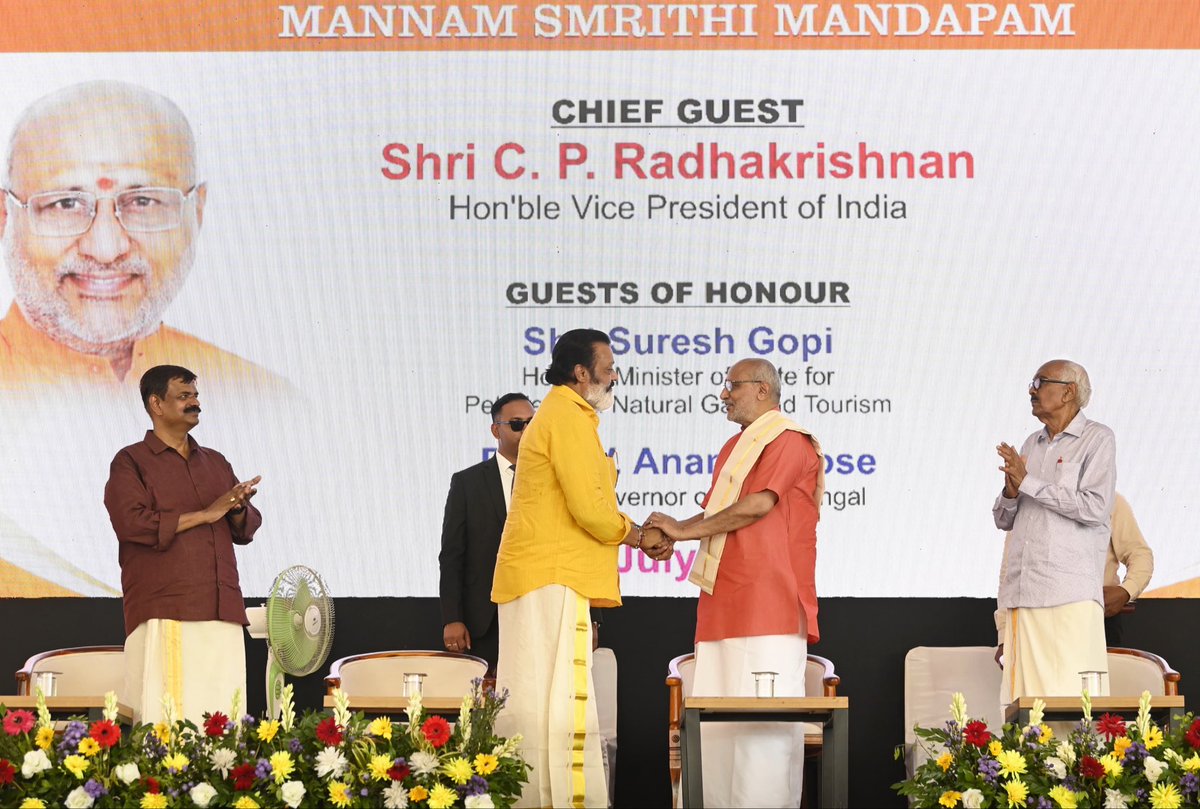 CP Radhakrishnan tweet media
