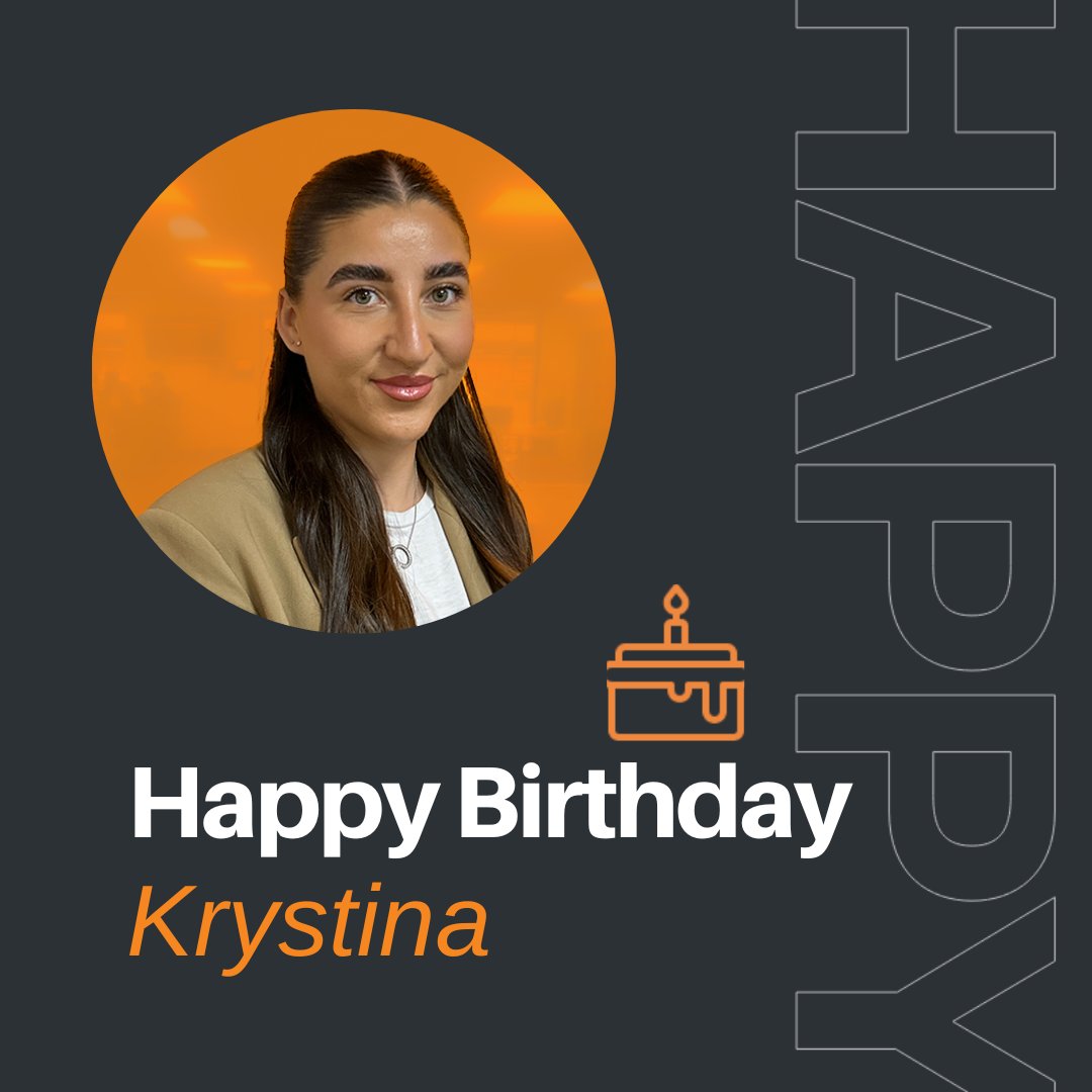 Cast_UK's tweet photo. Happy Birthday, Krystina! 🎉
Hope you have a fantastic day celebrating with your favourite people. Wishing you lots of happiness, success, and a brilliant birthday. Have an amazing day! 🥳🎂
#TeamOrange 🧡 #CastUK https://t.co/Q6xVJDS99g