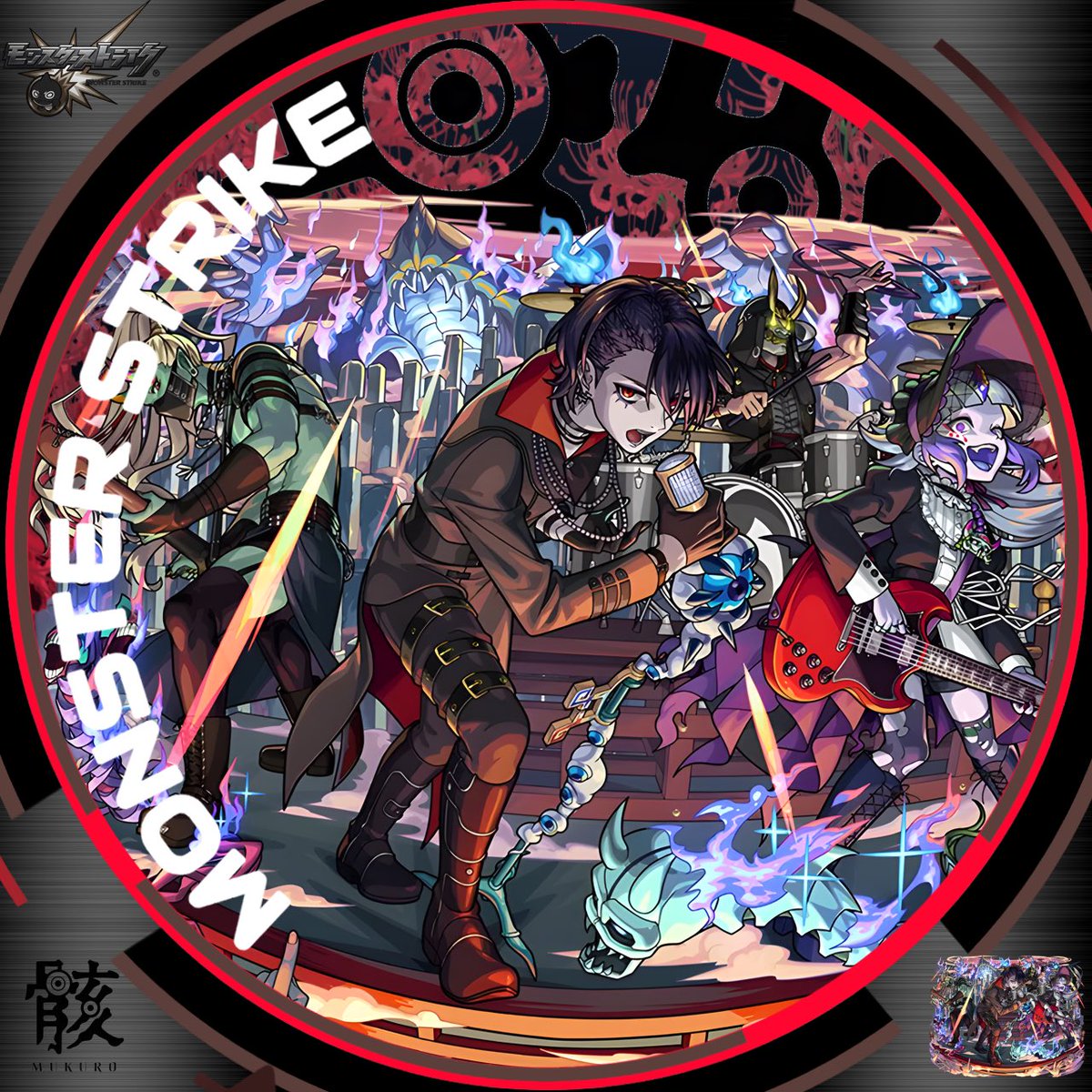 DDDstrikeDDD's tweet photo. 祝🎉獣神化・改

🌟骸

壁紙＆アイコン
＆ヘッダー作ってみました✨

#モンスト 
#モンスト壁紙
#モンストアイコン
#モンストヘッダー https://t.co/sJ6P9FoKIf