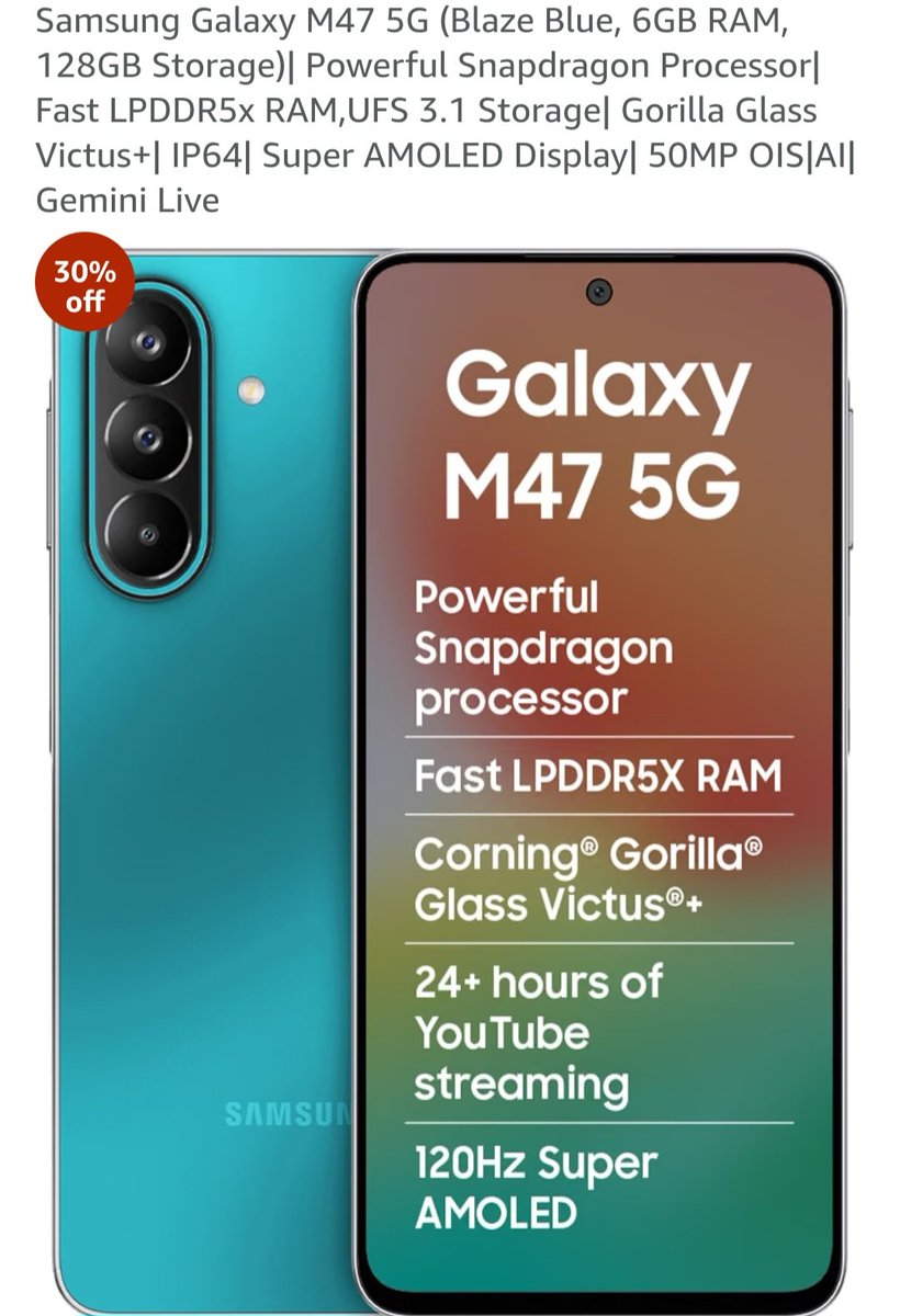 KapsBJ007's tweet photo. One More Garbage Phone added in list
#Samsung47
#Scamsung
Dirty things done by samsung launch at lowest price and after a week they price hike upto 8000.
Shame This brand name samsung.
Now Redmi Turbo 5 looks better than scamsung https://t.co/FITvjoEBTw