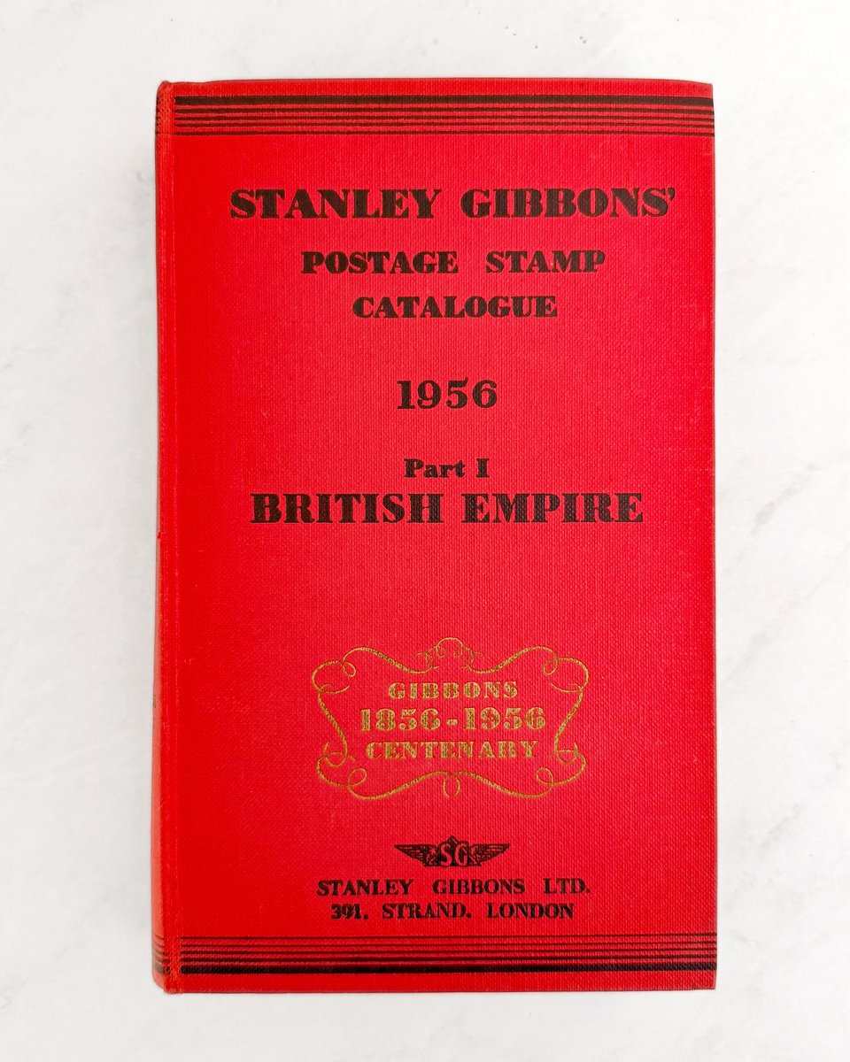 ptsandstampex's tweet photo. Stampex is 70 🎈

And so is this catalogue (issued when @StanleyGibbons was 100 years old)! 

What do you have in your stamp room that is 70 years old? 

Tag us in your 1956 philatelic treasure @ptsandstampex or share in the comments! https://t.co/7IxwG6S3xE