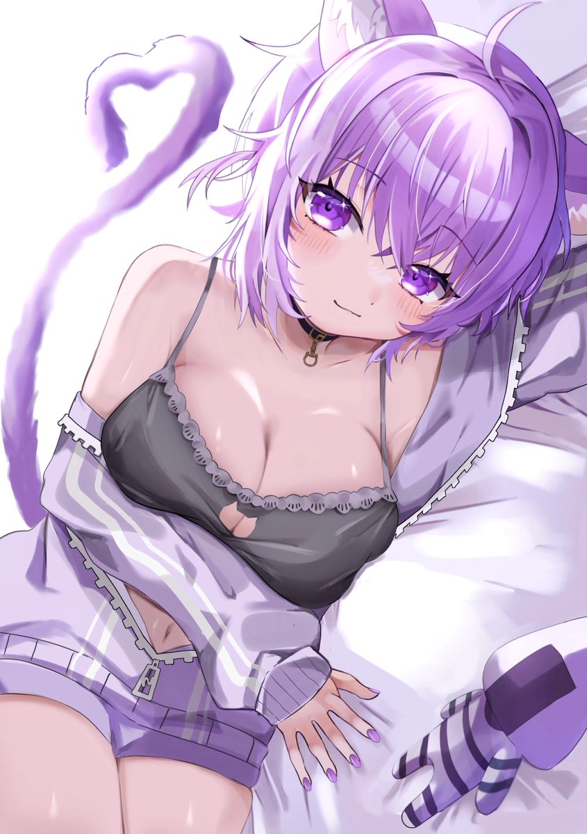 uroro_k11's tweet photo. 「おはよぉ〜💜」
 #絵かゆ https://t.co/ClkBsrd1wP