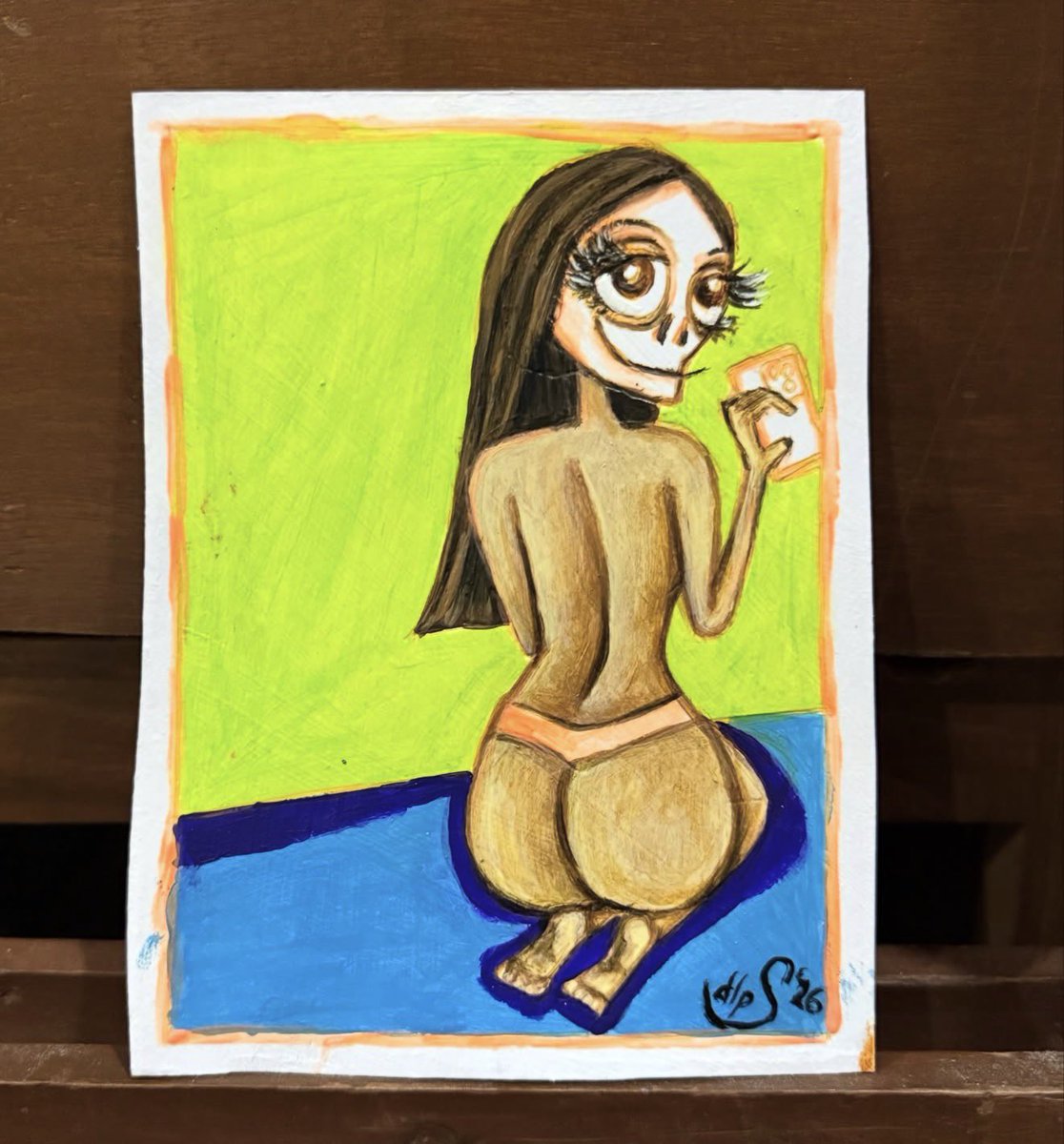 sdlpaz's tweet photo. #art #skulldolls #arte https://t.co/UBuUYl1Cf0