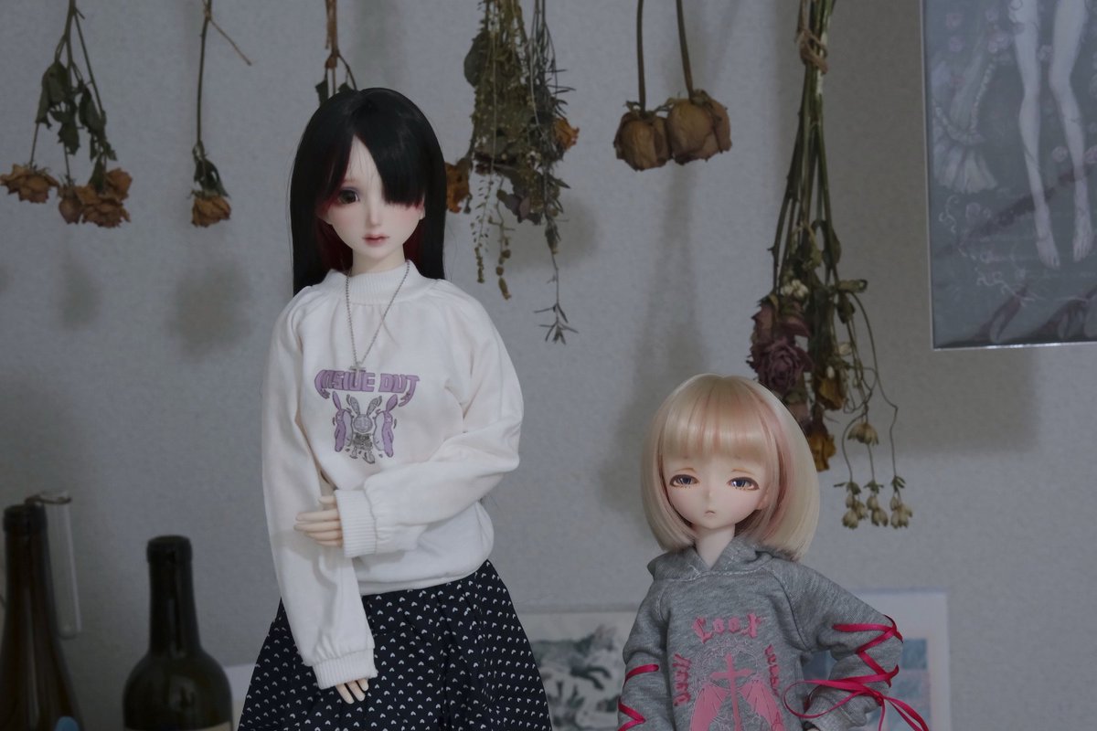 yogotonegoto's tweet photo. ツーショット
並べると身長差すごいね
#かえるぺとぺと #alice01 https://t.co/CCa5Itse9J