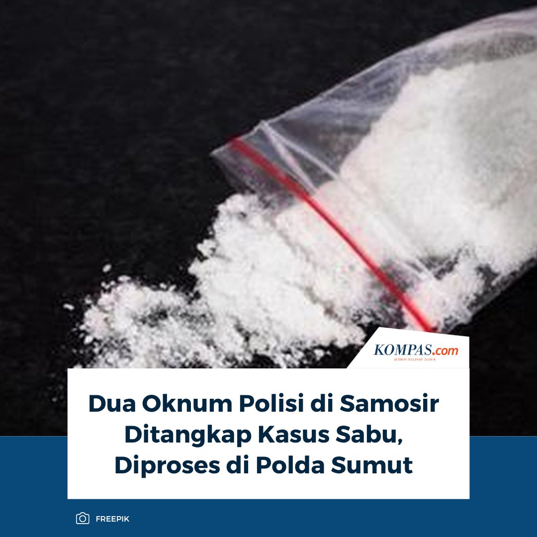 kompascom's tweet photo. Baca selengkapnya: https://t.co/ZD9uvzDkCi

Dua oknum personel Polres Samosir berinisial ES dan DW diamankan karena diduga terlibat dalam penyalahgunaan narkotika jenis sabu.

~LL #PenyalahgunaanNarkotika https://t.co/nj12cYWnYZ