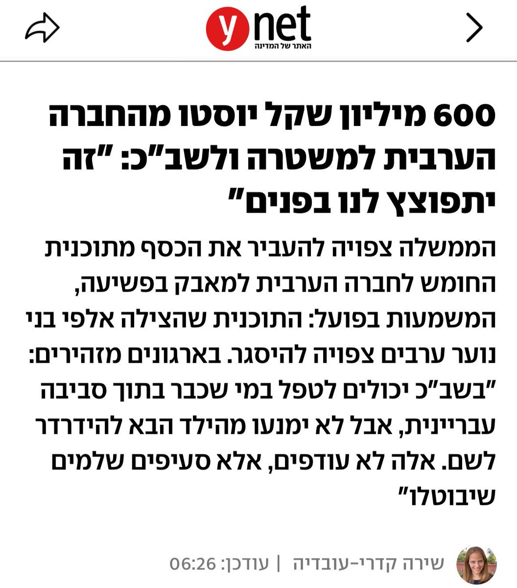 איתמר בן גביר tweet media