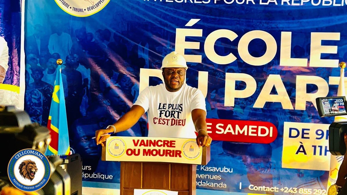 KalonjiAuguy3's tweet photo. À l’occasion de la matinée extraordinaire de l’École du Parti, organisée ce samedi 11 juillet au siège de notre formation politique, nous avons salué les progrès réalisés par ABIR en seulement une année d’existence. Nous avons également appelé les bâtisseurs à renforcer davantage leur engagement afin de consolider l’implantation nationale du parti.

Malgré les défis, ABIR réaffirme sa détermination à bâtir une République fondée sur l’intégrité, tout en renouvelant son soutien au Président de la République, Félix Antoine Tshisekedi.

#VaincreOuMourir #ABIR #AuguyKalodji #RDC #BâtirLeCongo