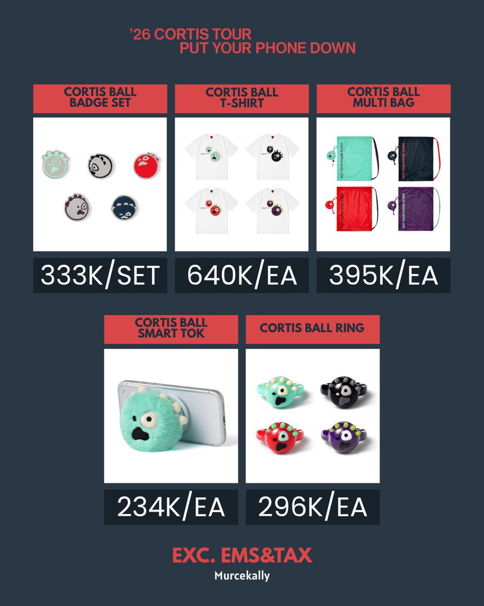 Murcekally's tweet photo. [OPEN PO] CORTIS '26 TOUR 'PUT YOUR PHONE DOWN' MERCHANDISE MD

Official Online Merch

💵 Harga ada di gambar

📆Deadline: Until sold out
❌EMS&tax
🌐Global Shipping
✅Free packing
💌order/tanya2 -> DM

Tag. wts wtb lfb ina go jastip korea ww worldwide helprt jajan proxy wh warehouse Martin James Juhoon Seonghyeon Keonho COER