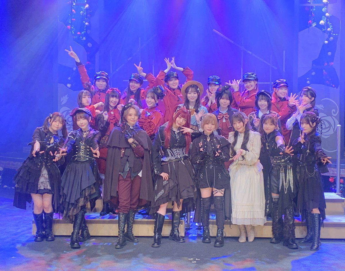 AKANOJOHOU's tweet photo. 女王ステ不滅部隊編『Rose』

🥀 閉幕 🥀

2026年7月2日(木)～7月12日(日)
六行会ホール

全16公演、大千穐楽まで駆け抜けることができました✨
皆様のご来場、ご声援誠にありがとうございました❗️

【不滅部隊編】まだまだ続きます。
今後とも「女王ステ」の応援を何卒よろしくお願いいたします！

#女王ステ
#不滅部隊編