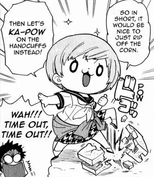 Mentosberi's tweet photo. GUYS GO TO CHAPTER 4 AND WITNESS THE GREATEST CHIE ART OF ALL TIME https://t.co/wKECtNCcwL