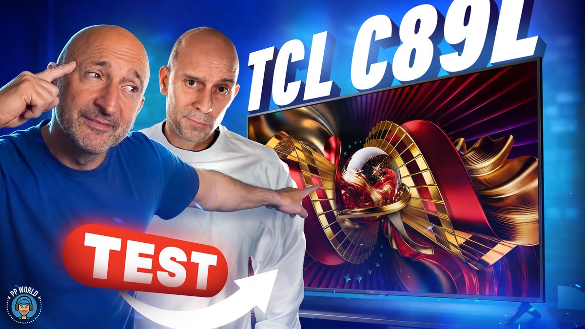 ppgarcia75's tweet photo. NOUVEAU TEST en 4K avec chapitres !
Le C89L (C8L) est un des téléviseurs les plus attendus de cette année, @SylvainPichot et moi-même nous vous disons ce qu'il vaut, versus le C89K et ses concurrents, on y va à fond sans langue de bois... Merciii ! ⬇️
https://t.co/tykNNMXMfh
