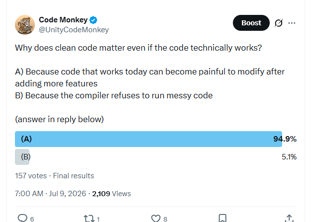 Code Monkey tweet media