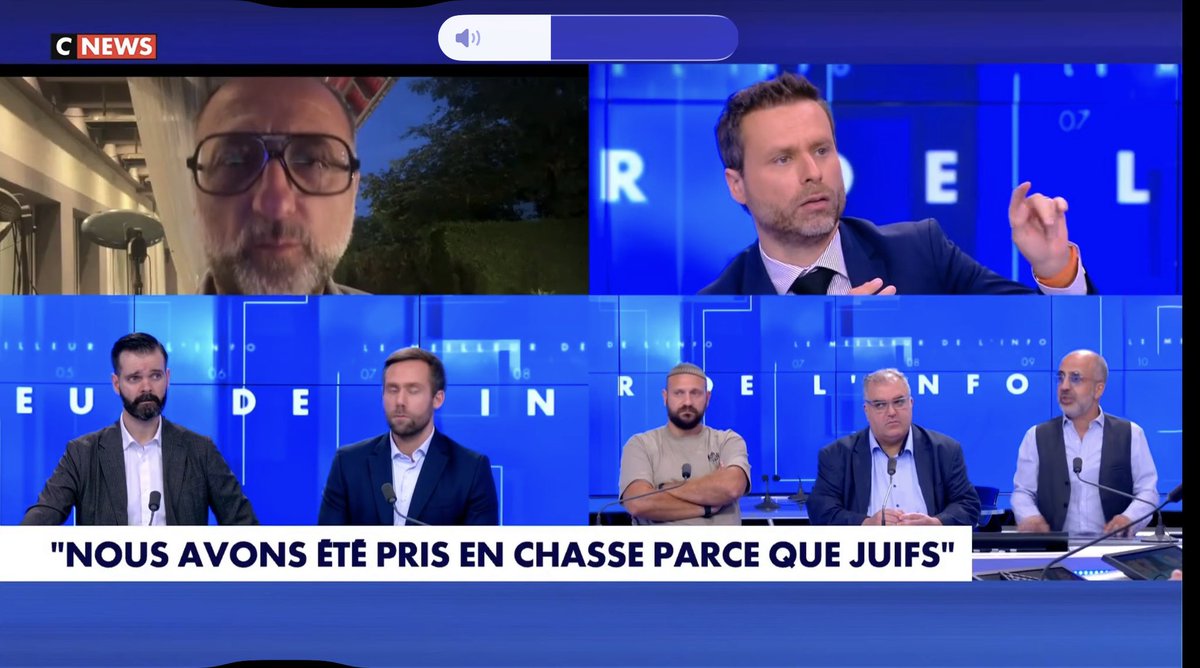 mahorchiche's tweet photo. Retrouvez mon intervention sur #CNews sur les derniers sujets d'actualité
➡️ Lutte contre l'Antisemitisme et soutiens à Jimmy victime de la haine du juif à Barcelone
#France #Espagne #RN #Avocat #Justice #Courdecassation #Présidentielle #République https://t.co/YFugD0nkY2