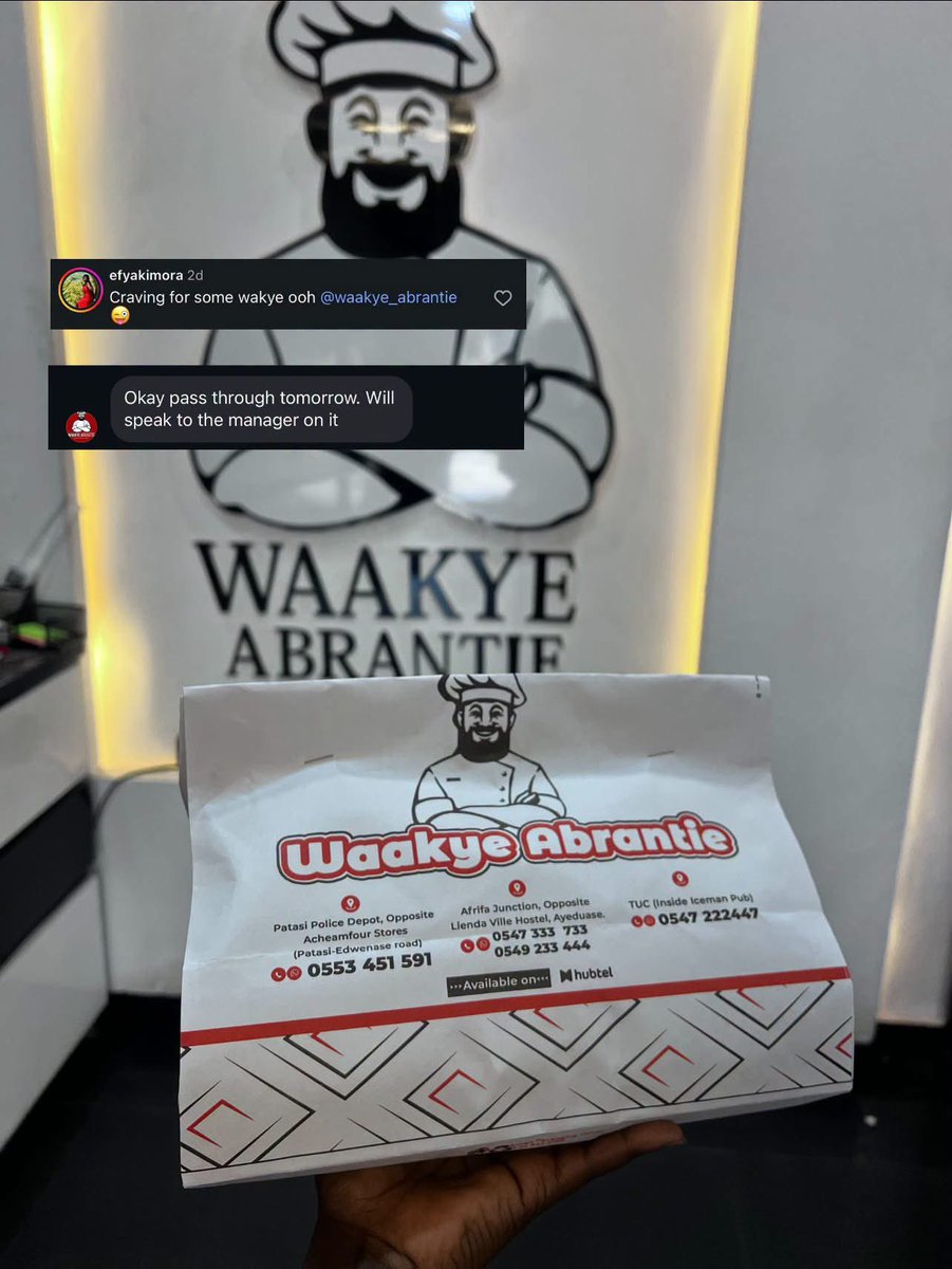 Efyakimora's tweet photo. Waakye date, Sunday special ❤️

The whole Kumasi, Ghana 🇬🇭 the best place to eat Waakye.
📍@WaakyeAbrantie at Patasi https://t.co/BPJV6cZ0FG
