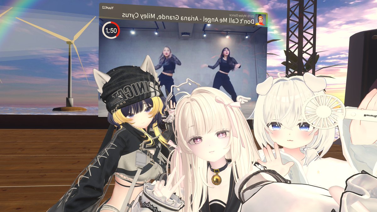 Hua_0412's tweet photo. Today's pypydance 

with Sasja &amp; AprilSnow and Berry https://t.co/n52hzmjyoo
