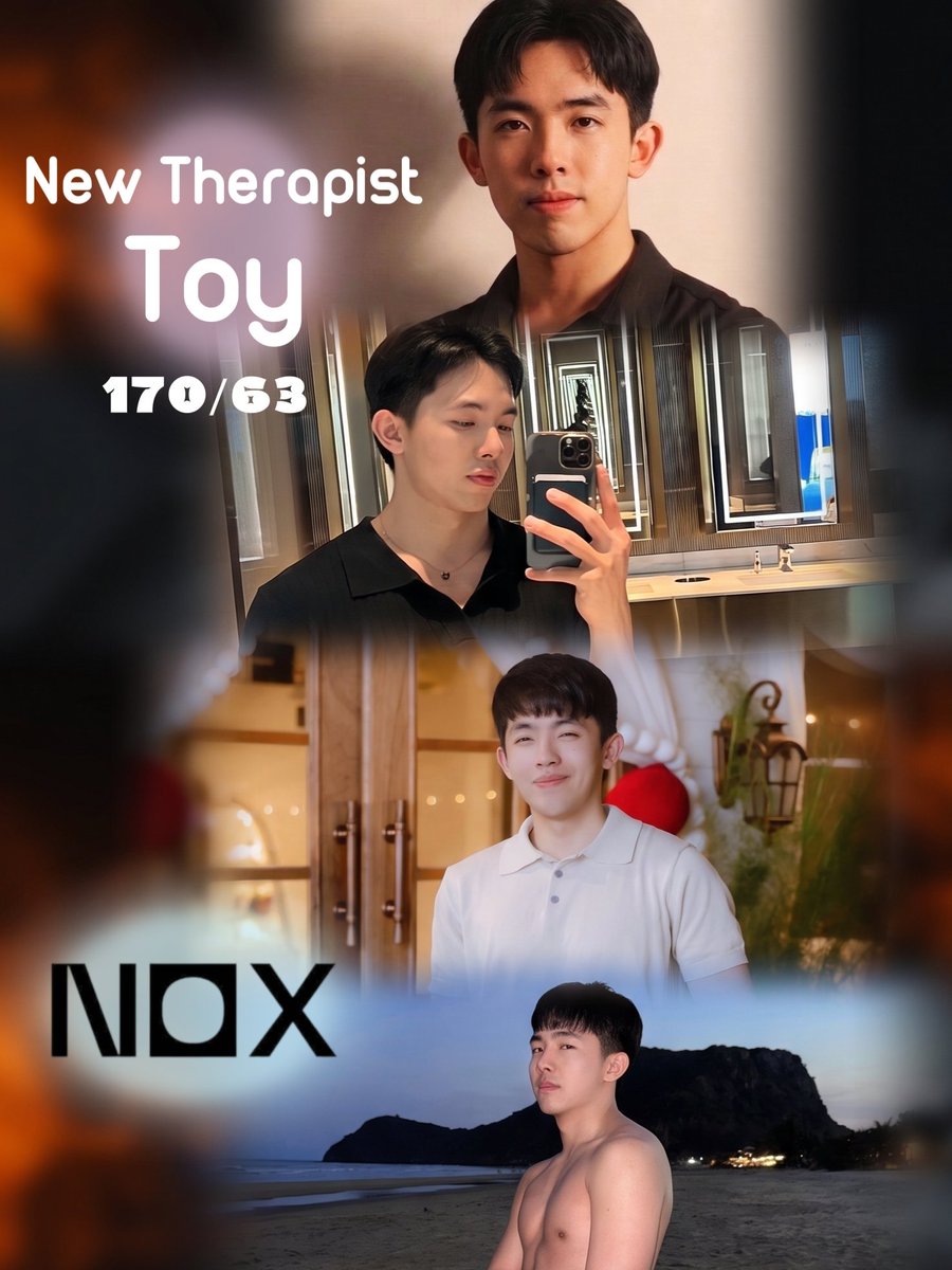 noxspa_69's tweet photo. 🌟🌟 New Therapist "Toy" 🌟🌟

Line.
https://t.co/pmfxeIbRBz

#noxbkk
#maletherapist 
#malemassage 
#ร้านนวดชายกทม
#สปาชายกทม
#นวดอโรม่าชาย https://t.co/p2SPqsFQkb