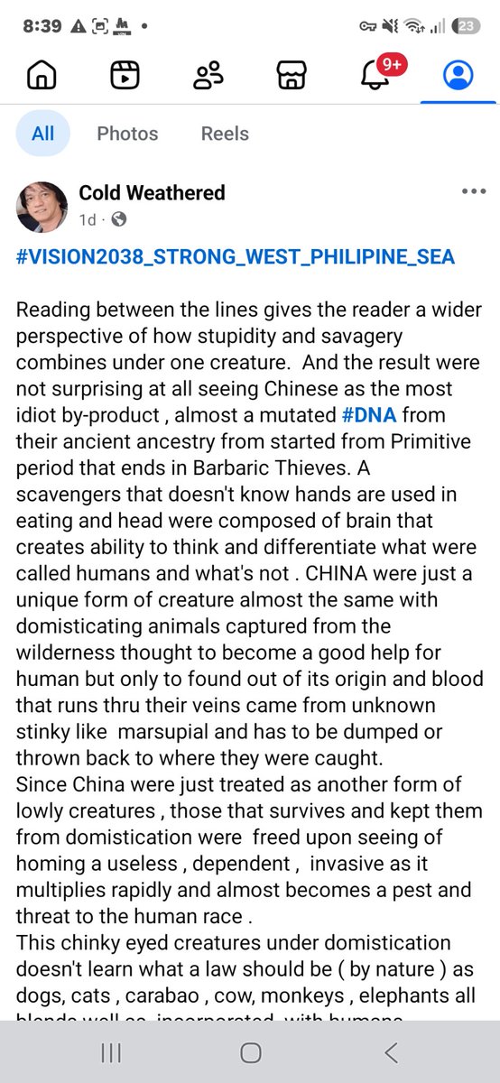 RiclamigoB's tweet photo. @MFA_China @bongbongmarcos @narendramodi @AlboMP @JustinTrudeau @vonderleyen @BreakingNews @The_Japan_News @ABCWorldNews @NBCNewsWorld @euronews @guardian @_MFAChina @BBCBreaking @gmanews @POTUS @RishiSunak @CNBCi @YonhapNews @EurasiaNewsNet @breaking @alphadogspartan @UnangHirit @indaysara @CNS1952 @TeddyBaguilatJr @SecBlinken @dzbb @AmbLiuXiaoMing @Chinaembmanila @InaReformina @Jervijervi @CongPidi @WIONews @bpolitics @senbongrevilla @NTDNews @TaiwanNewsEN @JokerTeam_Inc @FranceNews24 @italynews24 @GermanyNewsApp @czechnewsdaily @Albo UN SECURITY COUNCIL APEC BRICS EUROPEAN UNION UNGA 

The #GREATEST SOUTH CHINA SEA #FALLACY EVER BROUGHT BY CRAZY INSANE CHINA'S DILAPIDATED BRAIN CELLS WERE THE #BASELESS  IMAGINATIVE 9-DASHLINE THAT SAVAGELY INTRUDE W/ ALL PROVOCATIVE INTRUSIONS DISRUPTING  PEACE &amp; STABILITY https://t.co/y0fIEaROAX