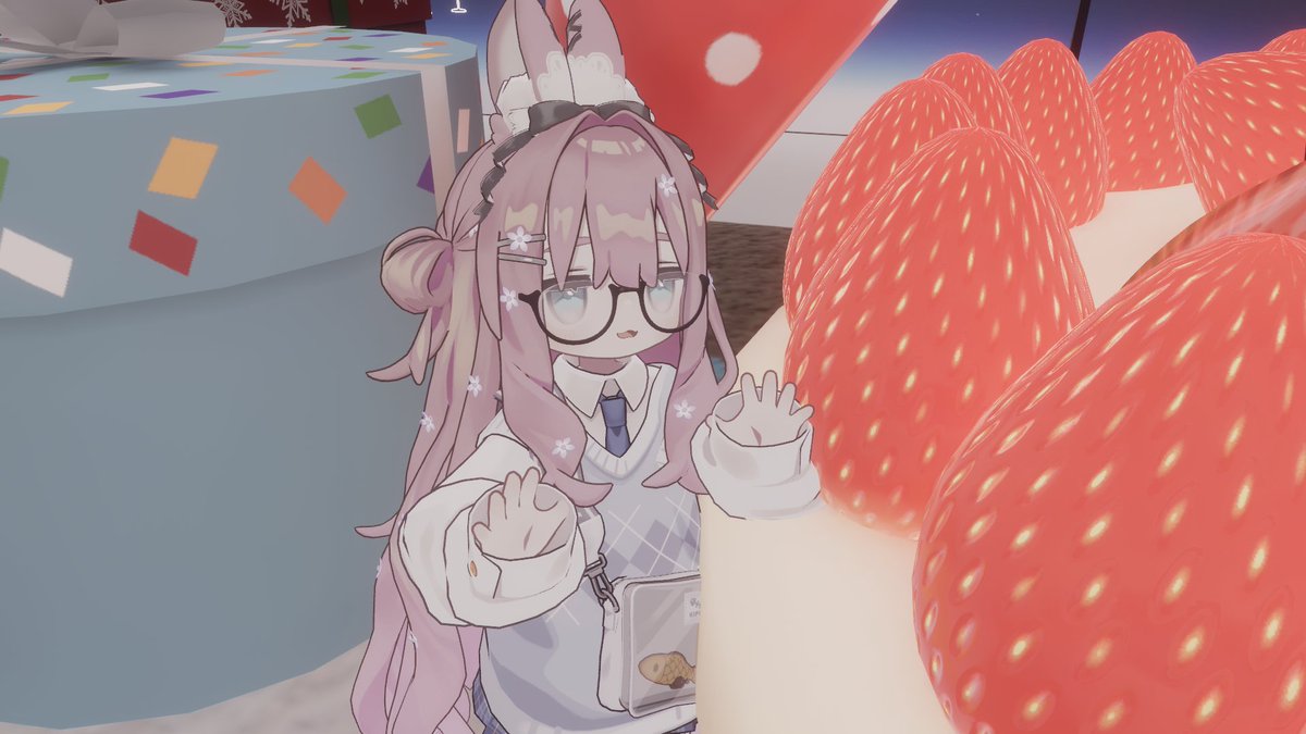 fuyu_vr's tweet photo. キプフェルおたんじょうびおめでとう🎂🎉

#Kipfel3D https://t.co/NoSnTGHfuK