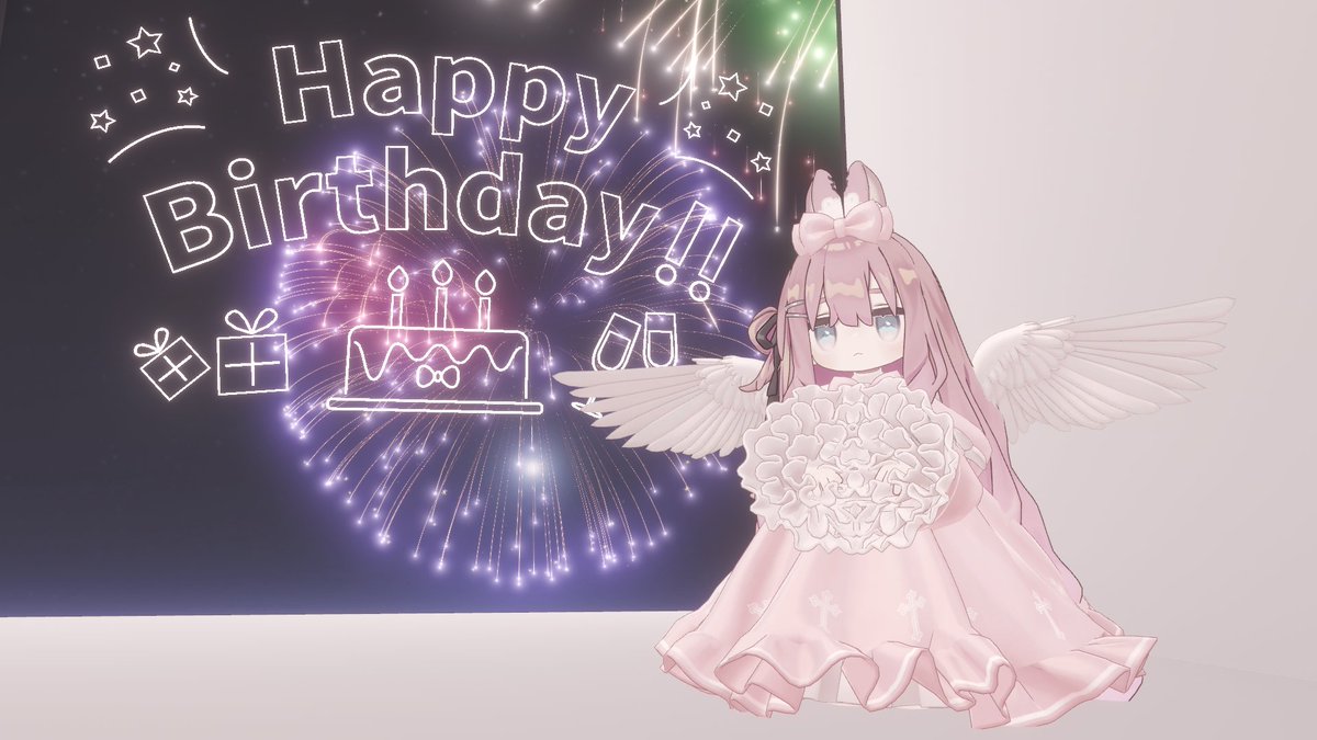 fuyu_vr's tweet photo. キプフェルおたんじょうびおめでとう🎂🎉

#Kipfel3D https://t.co/NoSnTGHfuK