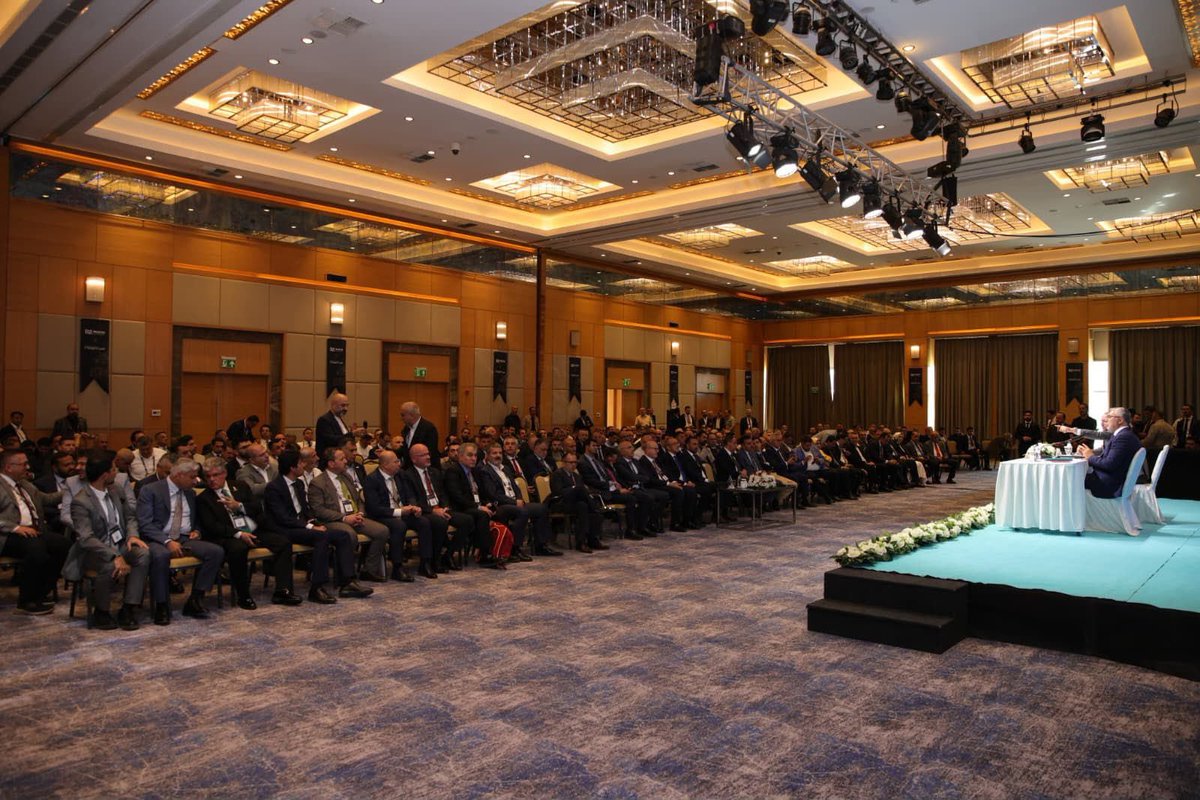 MUSIADSirnak's tweet photo. T.C. Çalışma ve Sosyal Güvenlik Bakanımız Prof. Dr. Sn. Vedat Işıkhan’ın teşrifleri, MÜSİAD Genel Başkanımız Sn. Burhan Özdemir’in katılımları ve MÜSİAD Malatya Şubesi ev sahipliğinde gerçekleştirilen 112. Genel İdare Kurulu Programına, Başkanımız Ahmet Adan katılım sağladı https://t.co/O8hujFiFER