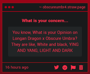 ObscureUmbr4's tweet photo. I don't mind

I have already kissed that dragon before https://t.co/s5uQiBboMl