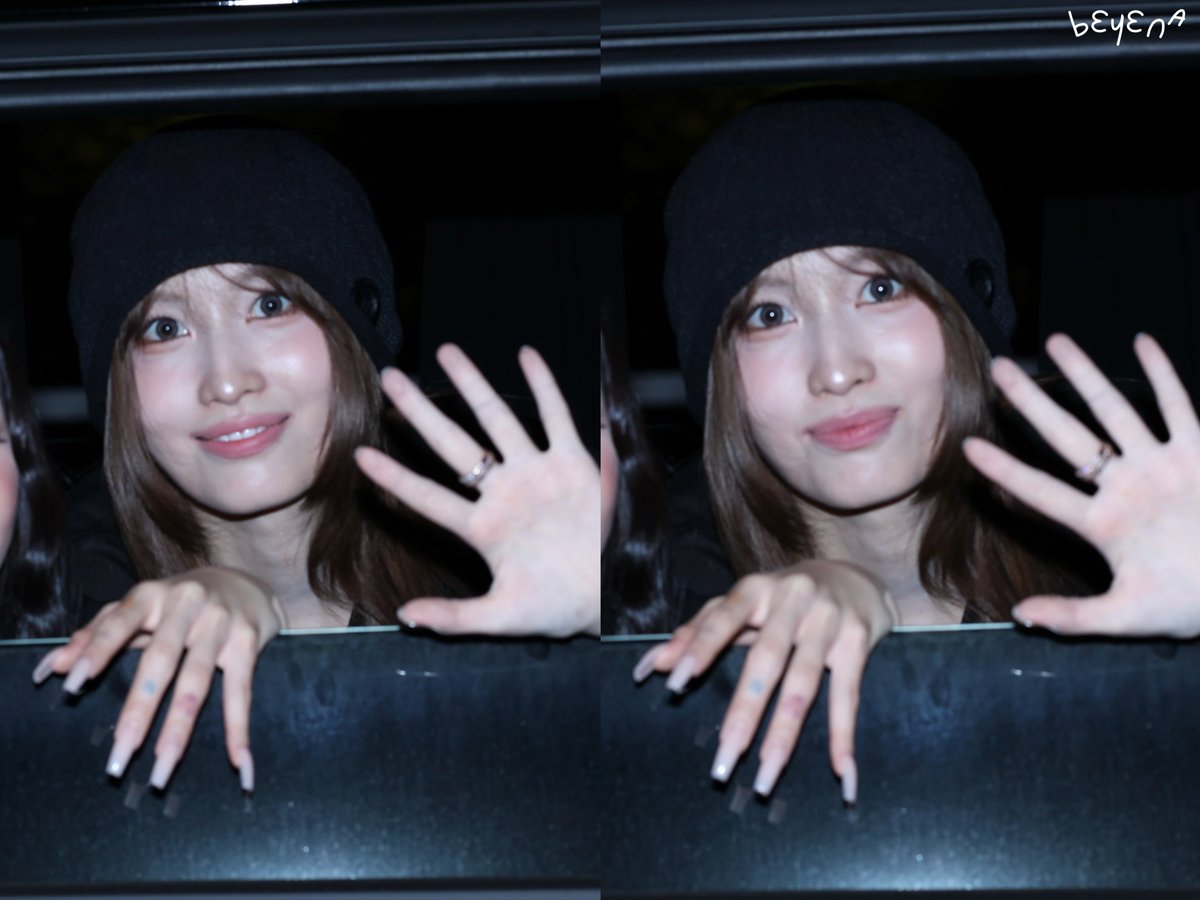 beyena_'s tweet photo. 260712 퇴근

🥹🥹

#TWICE #트와이스 
#MOMO #모모 #モモ 
#CHAEYOUNG #채영 #チェヨン 
#TWICE_THISISFOR_WORLD_TOUR https://t.co/qIyKhFkMvf