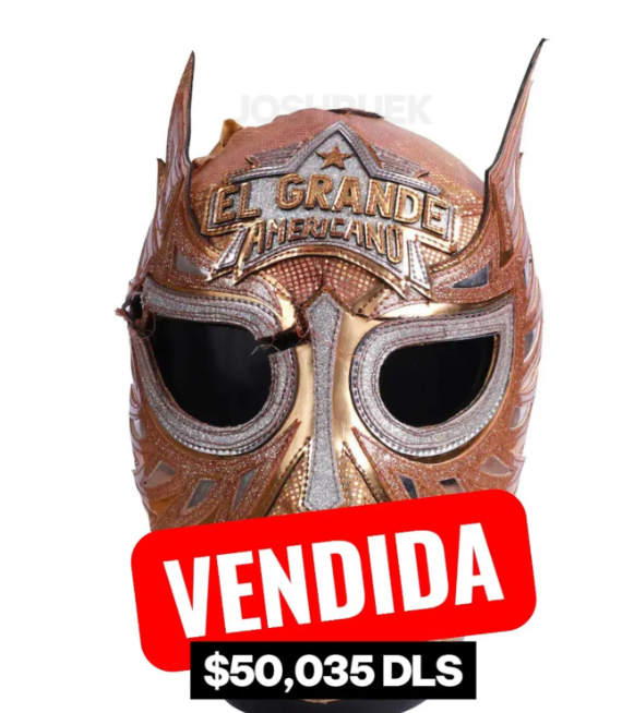 ゴング・マスクコレクション　Lucha MASCARADA　ルチャ・マスカラーダ 気になっていたオークションに出品されたグラン・アメリカーノのマスク