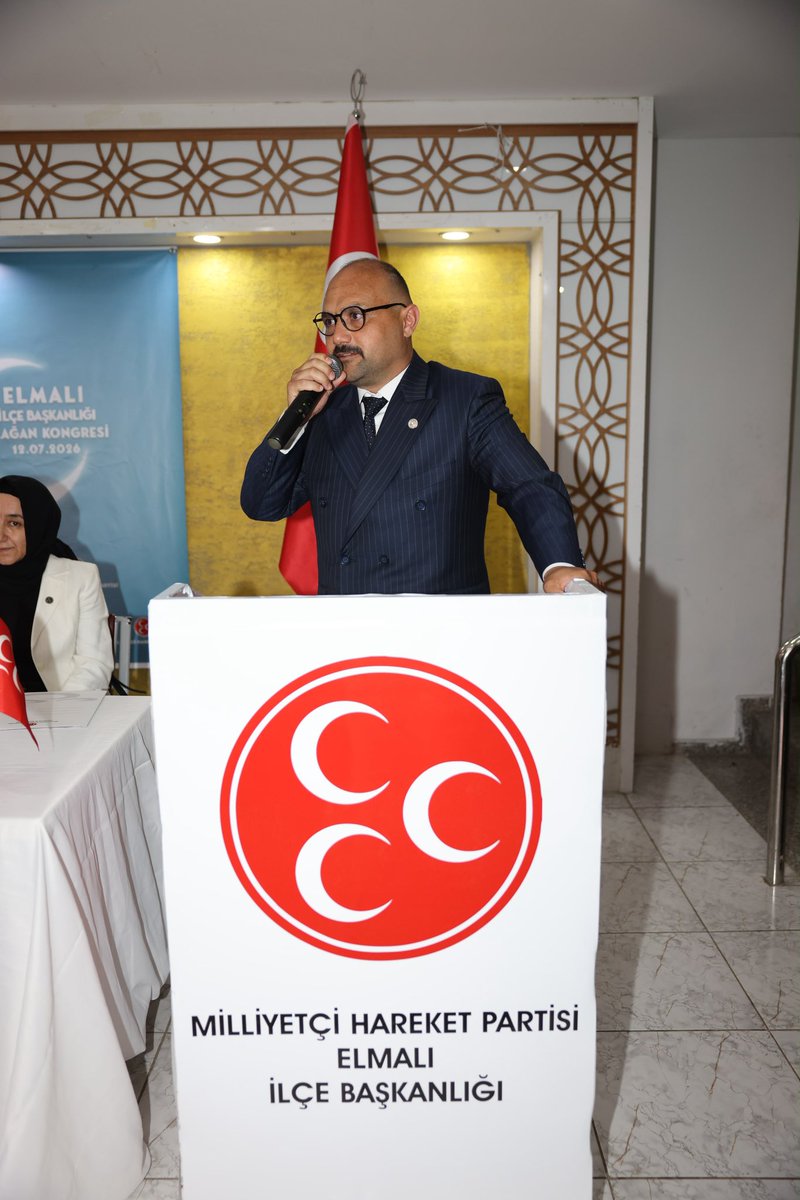 mhpantalyail's tweet photo. Milliyetçi Hareket Partisi Elmalı İlçe Başkanlığı Olağan Kongresi’ni dava arkadaşlarımızın ve vatandaşlarımızın katılımları ile gerçekleştirdik.

Liderimiz, Genel Başkanımız Sayın Devlet Bahçeli Beyefendi’nin takdir ve tensipleriyle İlçe Başkan Adayı olan ve İlçe Başkanı seçilen Hasan Sert Bey’e ve Yönetim Kurulu Üyeleri’ne başarılar diliyor, kongremizin teşkilatımıza, Elmalı ilçemize ve partimize hayırlı olmasını diliyoruz.

#MilliyetçiHareketPartisi #Elmalı #Antalya #MHPKongre #SadullahGüneş