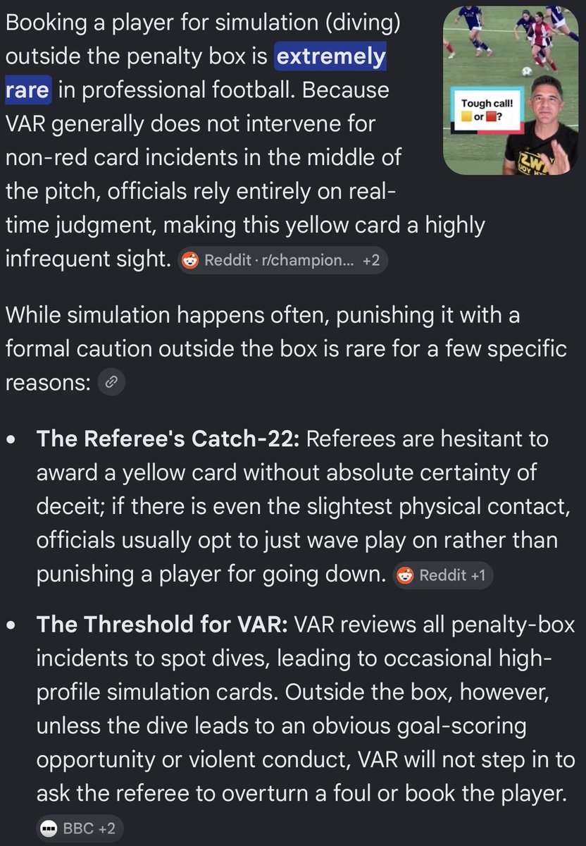 heet15's tweet photo. VAR outside the box for a yellow card is unheard of. Booking the player for simulation outside the box is also extremely rare and yet the referee conveniently chose to do this in a game of such significance. Favoritism and bias at its peak for Argentina yet again yesterday. FIFA is ruining football.