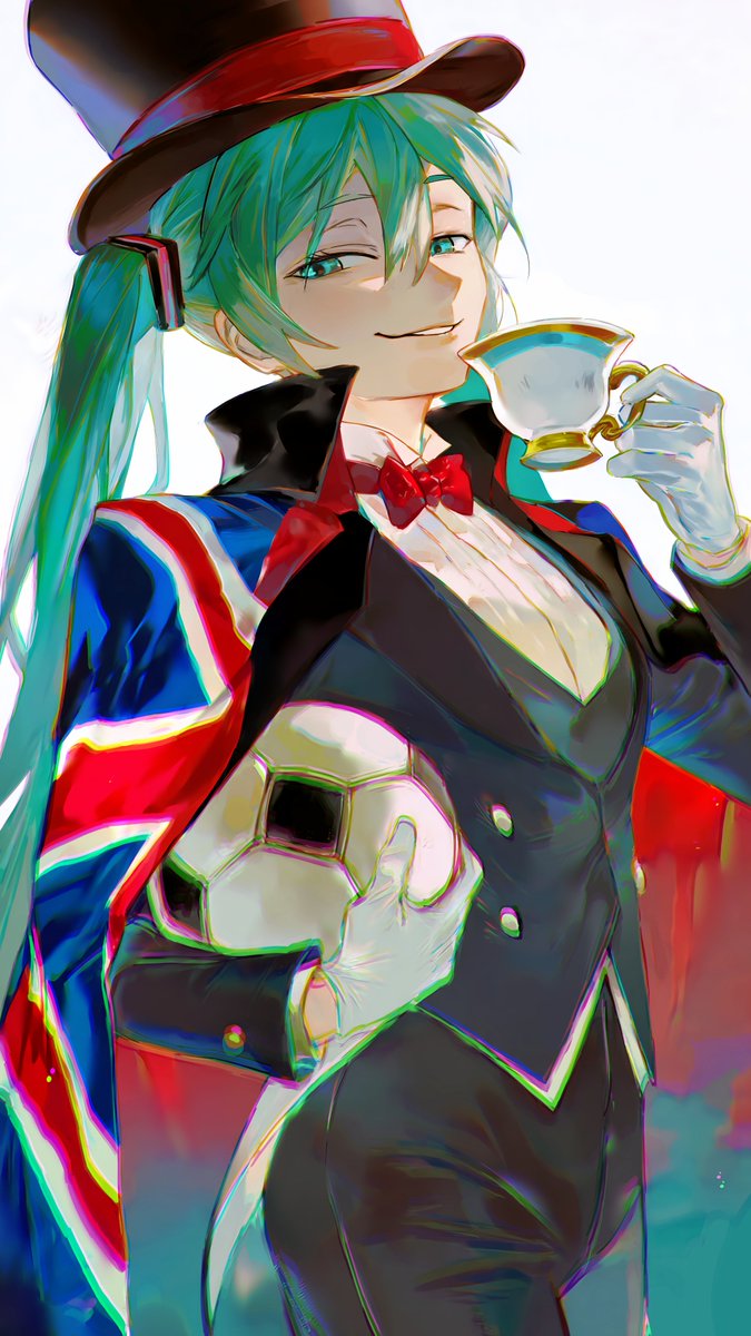 Karachiiy's tweet photo. #初音ミク #worldcup https://t.co/hx8LDo0Dzj