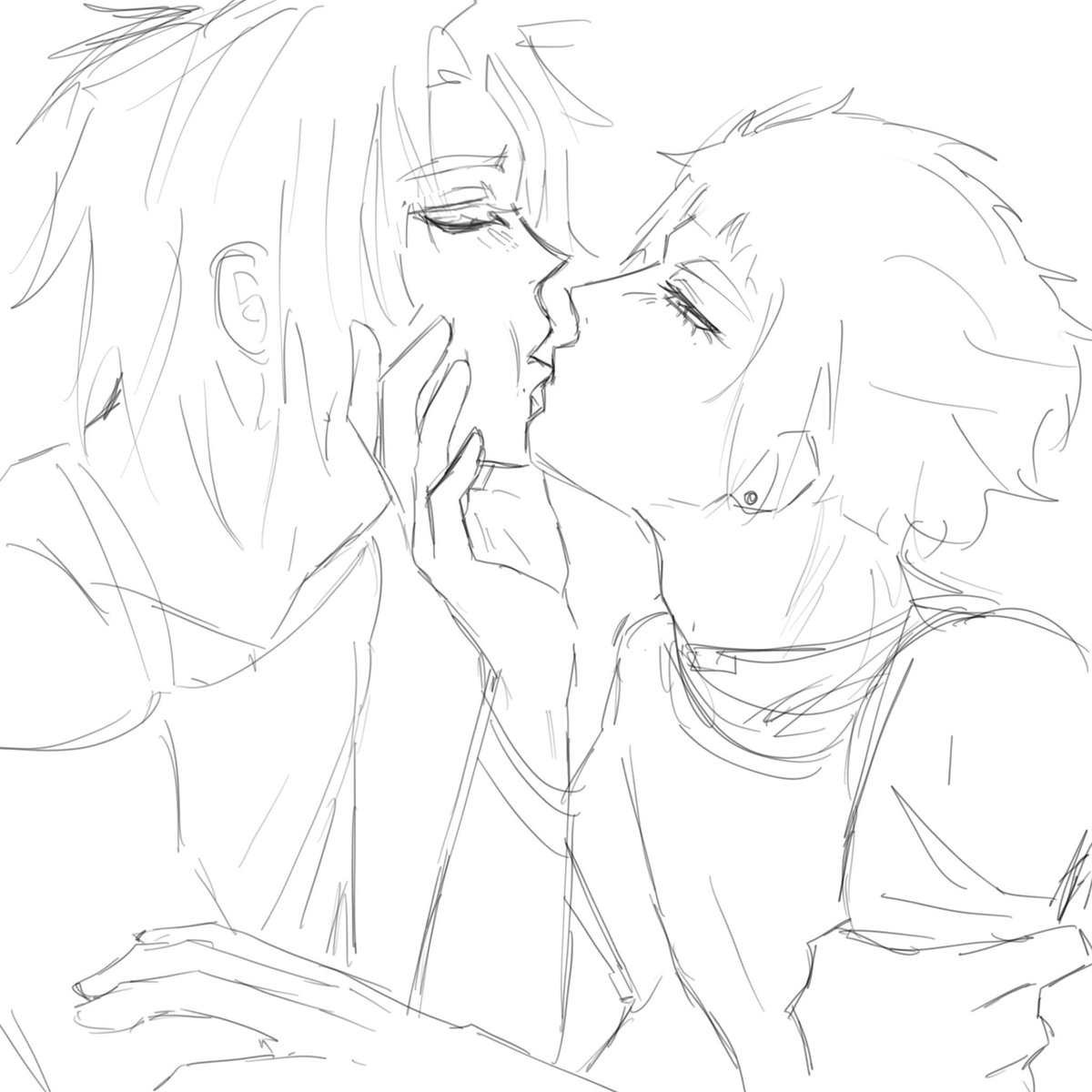 ryusaerot's tweet photo. back to them 10 min sketches #ryusae https://t.co/6CfJjo8jHB