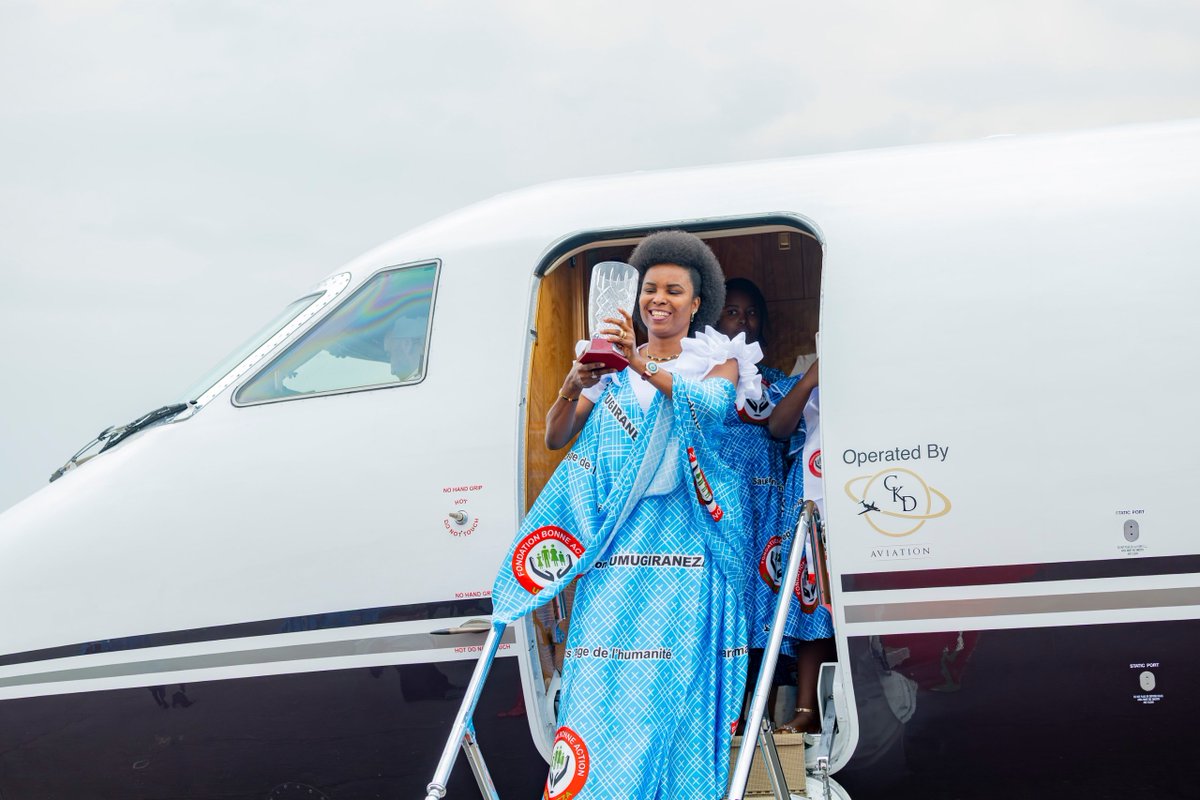 OPDD_Burundi's tweet photo. S.E. @Burundi1stLady est rentrée,  ce 12 juillet 2026, de retour des États-Unis et du Royaume-Uni, où elle a été honorée de deux prestigieuses distinctions récompensant son engagement constant en faveur de la promotion de la santé et du bien-être des populations. https://t.co/V1X5JoSzlt