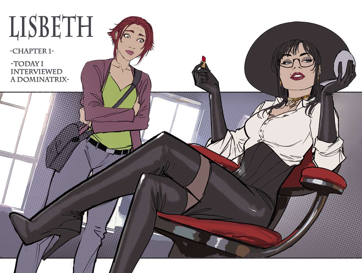 stjepansejic's tweet photo. i could  so do an artbook that also doubles as a series of lisa's lisbeth stories. full on illustrated little novellas.

see this is how my troubles usually start. that little back of the mind itch. the dark kermit frog that whispers... do it!

i'm not gonna... but i could XD https://t.co/CuO9txvXSn