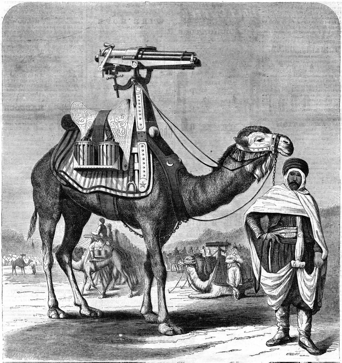 ChrisO_wiki's tweet photo. 1872 vs 2026. The weapons change but the camels are eternal... https://t.co/NcXz0A32Wx
