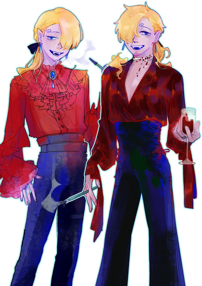 yenyu_Rain's tweet photo. 🕒🧛🩸
#onepiece #sanji https://t.co/vyDPdSdsmZ
