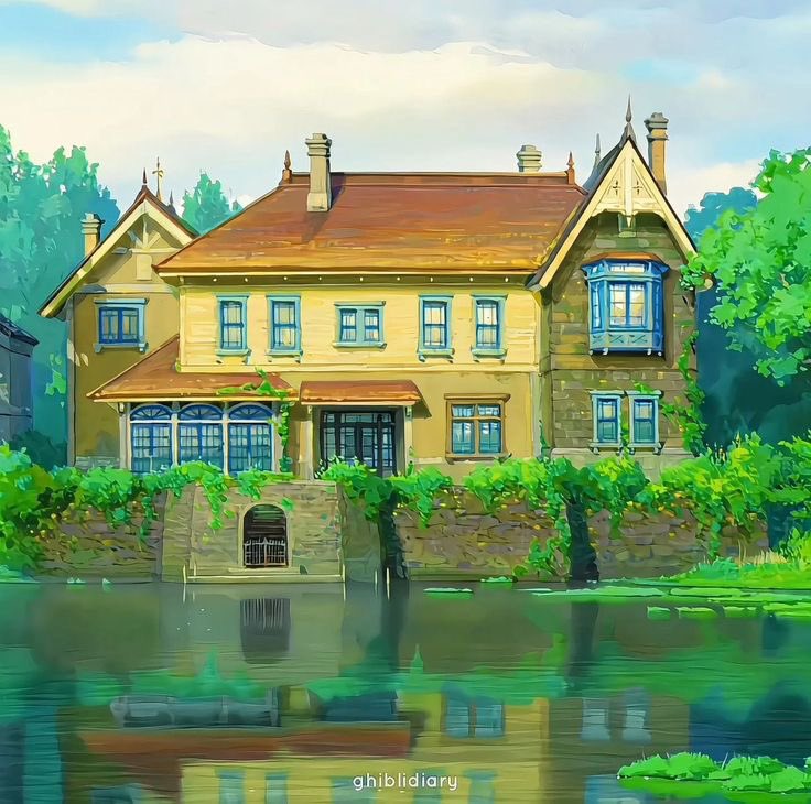 reminiscinbby's tweet photo. every ghibli house feels like a home you never want to leave 🏡🌱 https://t.co/L92z1B3zAj
