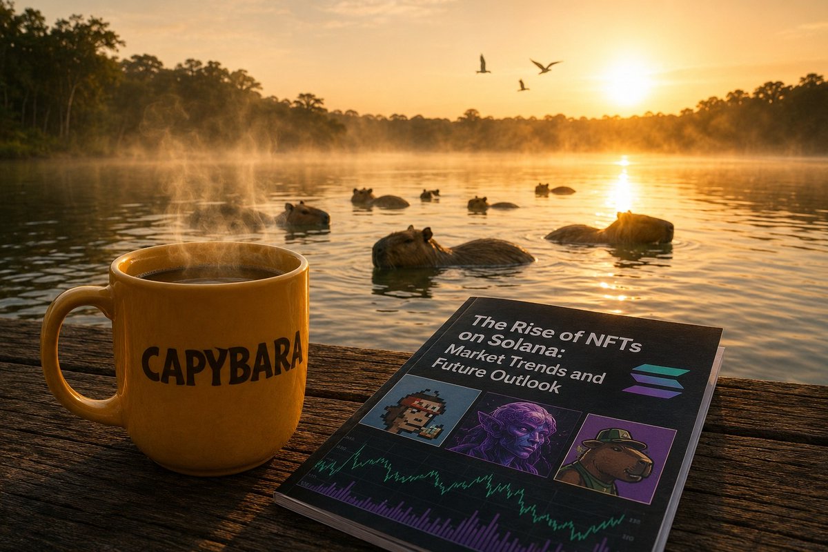 01Timmi's tweet photo. Meme coins come and go. Communities with a vision last.

$CAPYBARA is preparing for its NFT launch while expanding one of the strongest communities on Solana. The next chapter is just getting started. Don't wait for the hype, be part of it early.

Ca: 8qipLp9tPMkhGaf6qW3BzVzyjba1QztZooCzZAw7pump