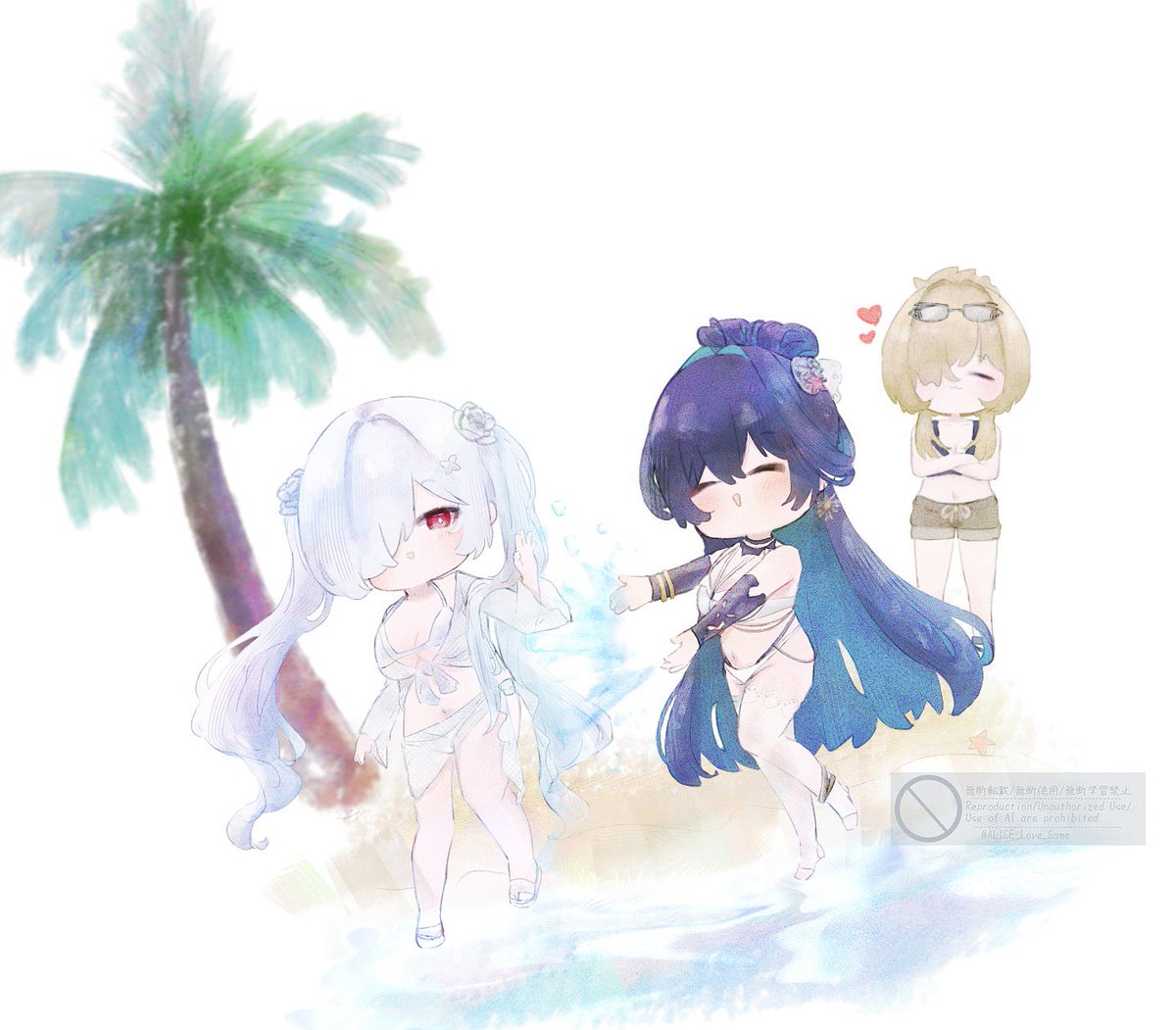 ALICE_Love_Game's tweet photo. #NIKKEfananrt  #NIKKE 
☀️💧💦 https://t.co/kTMWGVtr8v