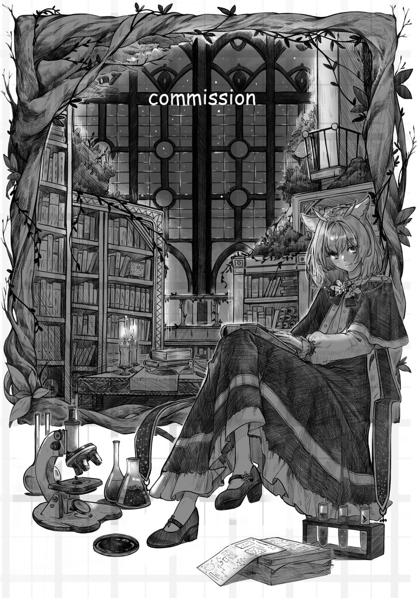 newbie_0503's tweet photo. 흑백 드로잉 일러스트 커미션 신청 감사합니다 !

#commission https://t.co/KdHyUpY9Ef
