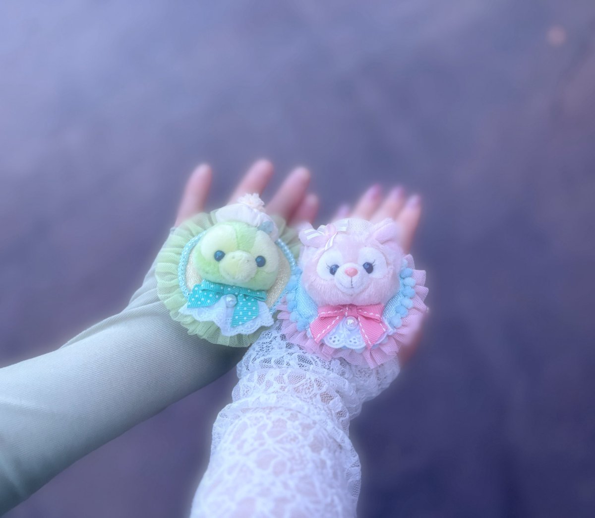 0306_sora's tweet photo. 夏ディズニーシー楽しすぎた🩷ྀི💚ྀི https://t.co/ppKb6ANJsr