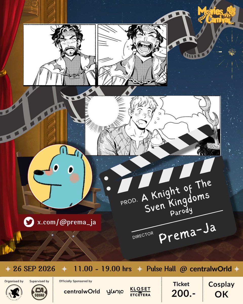 MoviesCnvTH's tweet photo. เวสเทอรอสยังมีเรื่องราวให้เล่าอีกมาก…

แต่..เมื่อไหร่ซีซันใหม่จะมา!! 😭
หากคุณกำลังนับวันรออยู่เหมือนโรมี่ มาดูผลงานของ คุณ Prema-Ja กับอีกหนึ่งมุมมองจาก A Knight of the Seven Kingdoms ที่จะช่วยเยียวยาอาการคิดถึง Dunk &amp; Egg ได้ 🥹 แล้วพบกันใน #moviescnv2026 Anthology นะครับ! https://t.co/tpEL1jLT2k