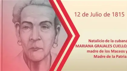 EcasaCamaguey's tweet photo. ✈️#HoyEnLaHistoria
12 de julio de 1815 nace Mariana Grajales Cuello, figura emblemática del independentismo cubano. Su vida estuvo marcada por su lucha por la libertad de Cuba y su papel como madre y patriota.
#CubaViveEnSuHistoria https://t.co/l0Cf4VmL1W