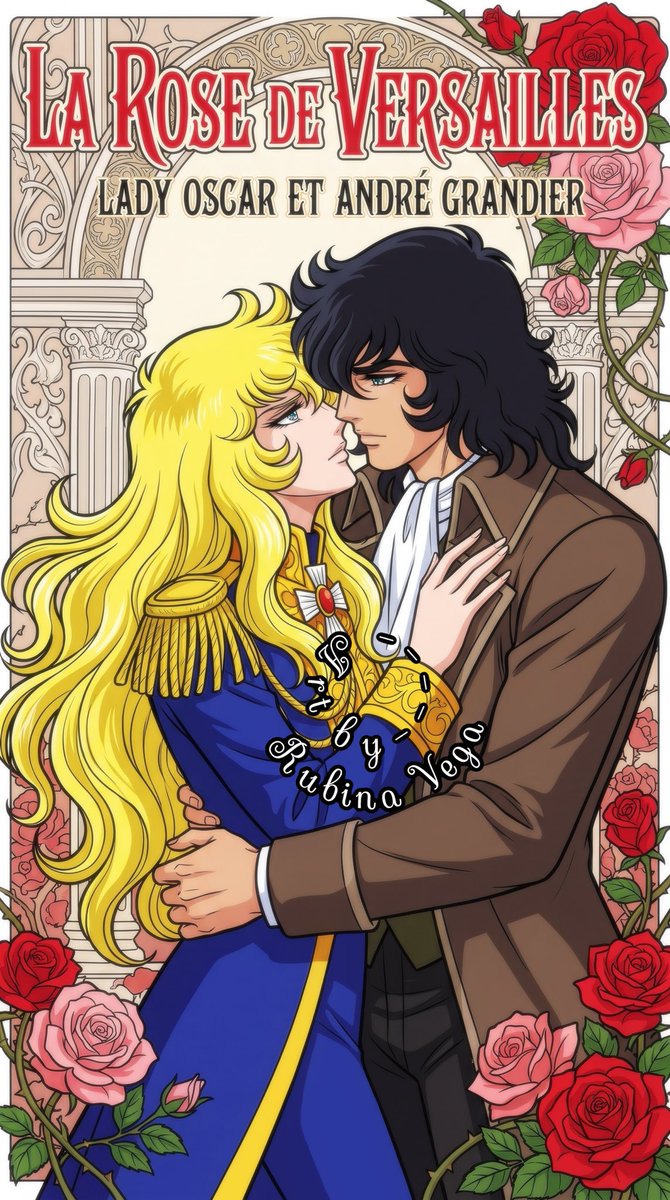 RubinaVega0's tweet photo. “She looked at him as if every rose in Versailles had bloomed only to lead her back to him.”💕
#Lady_Oscar
#oscar_francois_de_jarjayes
#The_Rose_of_Versailles
#Rosalie_Lamorlière
#Andre_Grandier
#Count_Fersen
#Mary_Antoinette
#Alain_de_Soissons
#Jeanne_Valois_de_la_Motte
#オスカル
#アンドレ
#マリーアントワネット
#フェルゼン
#ベルばら映画