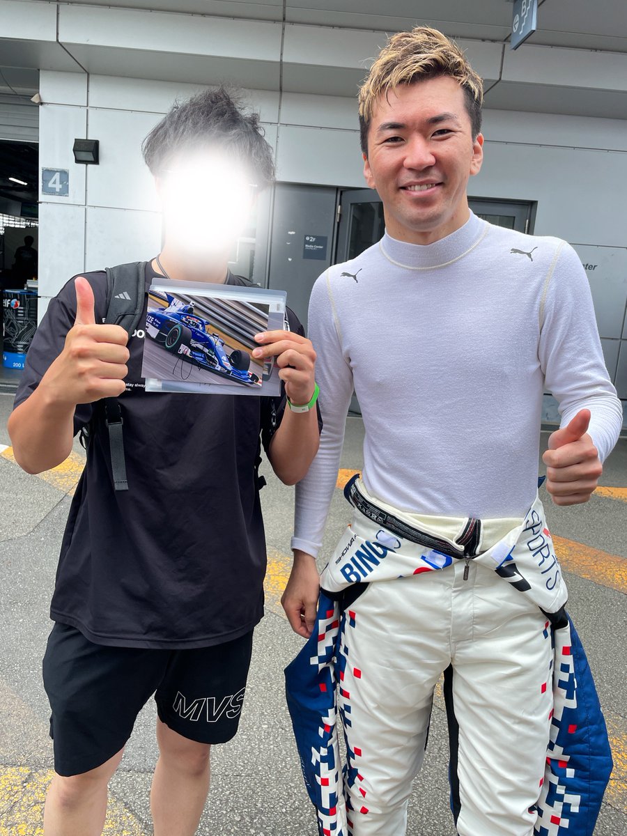 Carol19998231's tweet photo. GT World Challenge Asia Powered by AWS & Japan Cup in FUJI🗻
#9 BINGO RACING with LM corsa
#笹原右京 選手(@ukyo_sasahara)
右京さんカッコよかった…!🥹
お写真&サイン対応、ありがとうございました🙇🏻♂️
SF富士戦ファイトです💪🏻🔥
#JapanCup #Bingosports https://t.co/eSJKZPEsvR