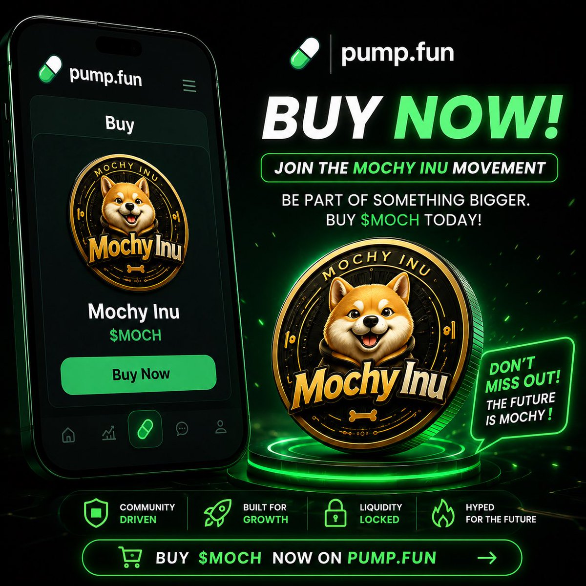 Mochy Inu tweet media