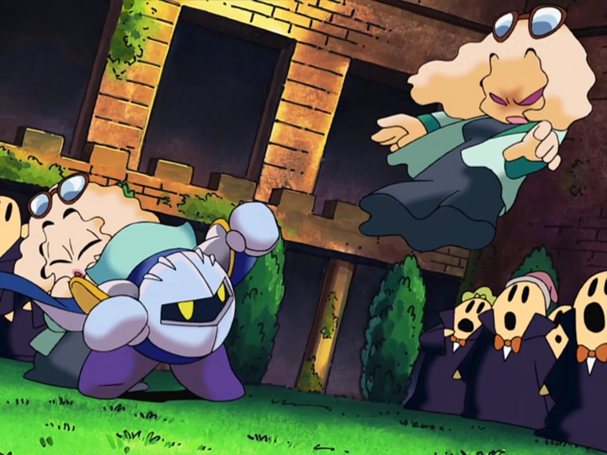 FrankieZaremba's tweet photo. J.K. Rowling Kirby anime https://t.co/z7rk1ee2vO